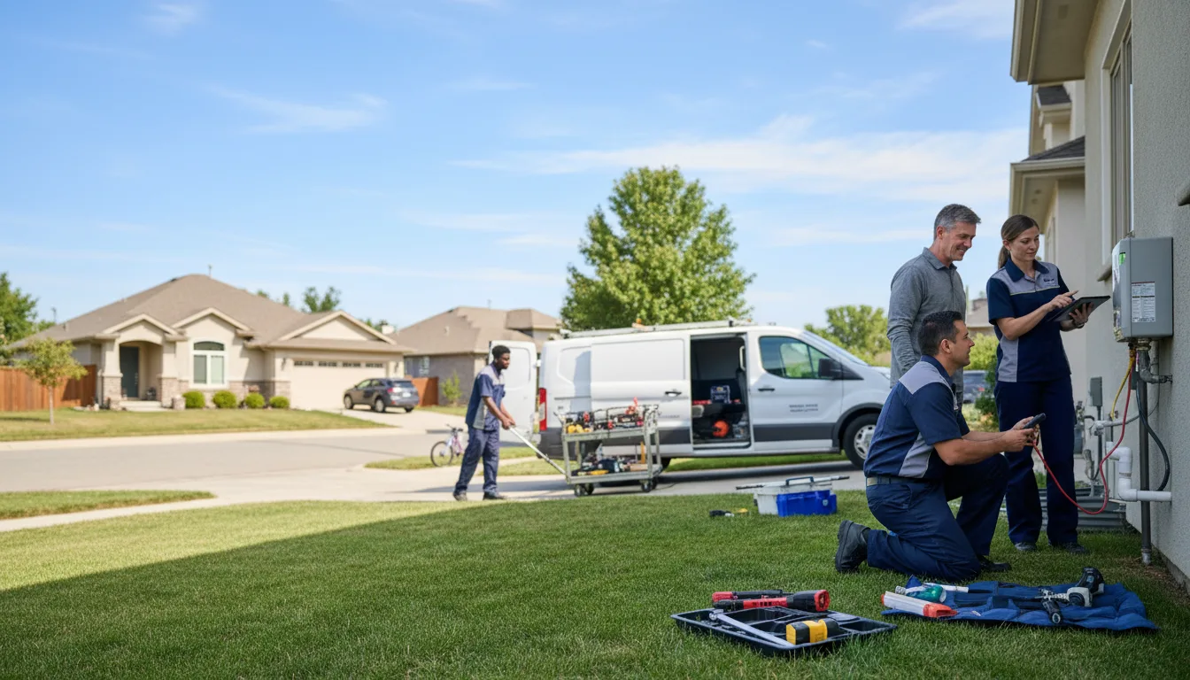 Tankless water heater service in Lake Andes, SD